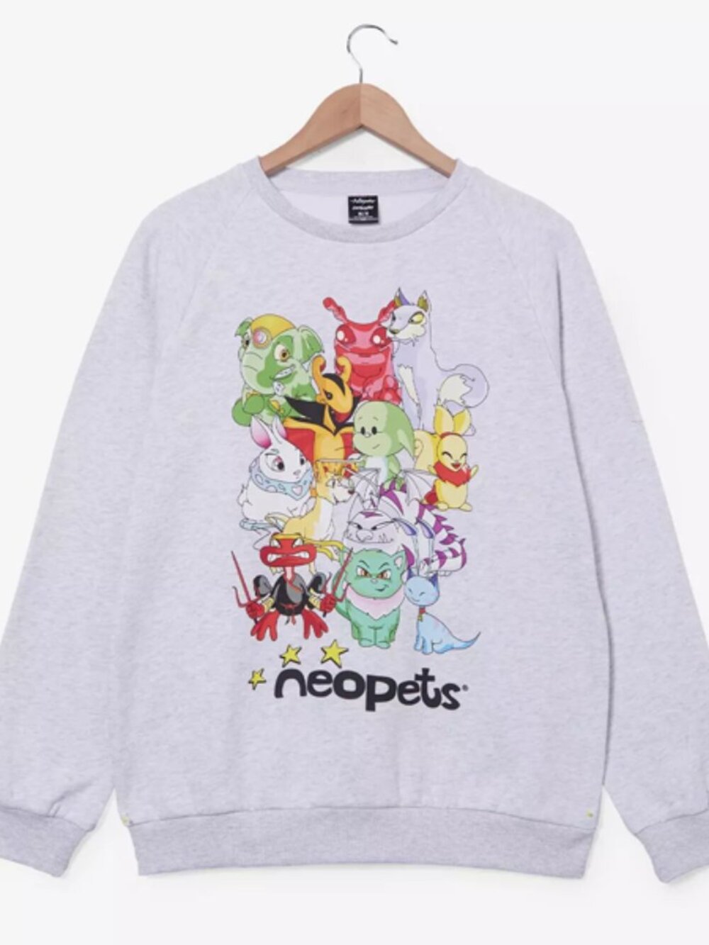 Cakeworthy | Neopets Grey Vintage Crewneck